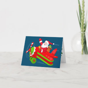 Tomatflygplans-God jul-kort Helgkort