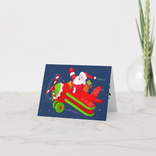 Tomatflygplans-God jul-kort Helgkort