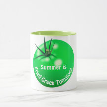 Tomatfriterade tomater av grönt, söta sommar