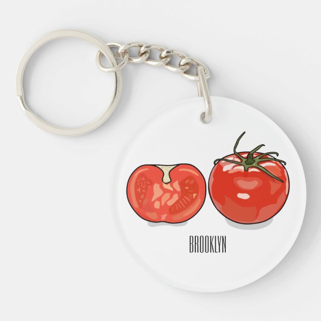 Tomatillustration av tecknaden (Framsidan)