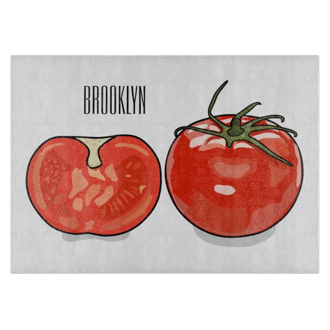 Tomatillustration av tecknaden (Framsidan)