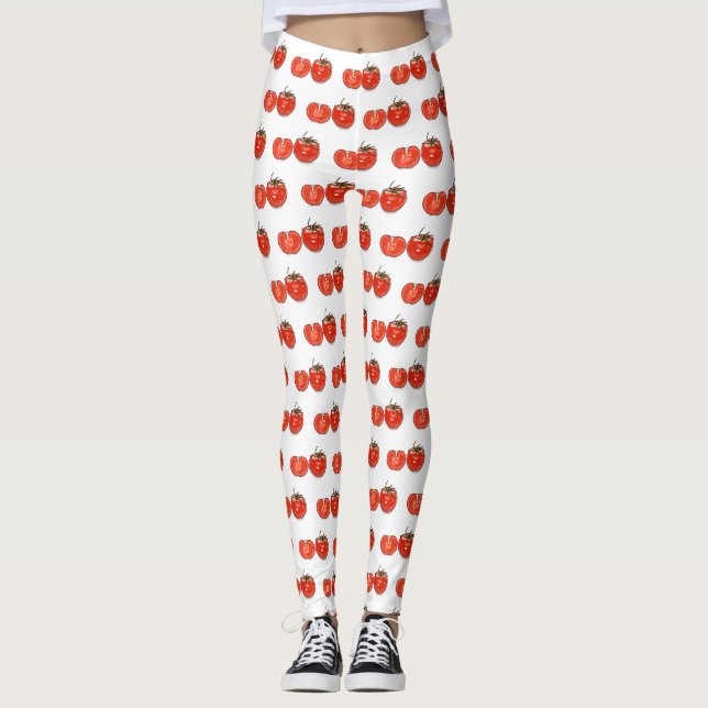 Tomatillustration av tecknaden leggings (Framsida)