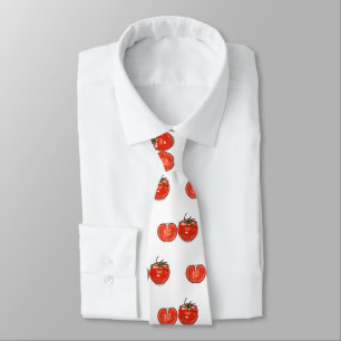 Tomatillustration av tecknaden slips