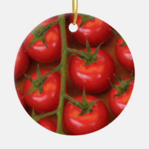 Tomatjulprydnad Julgransprydnad Keramik