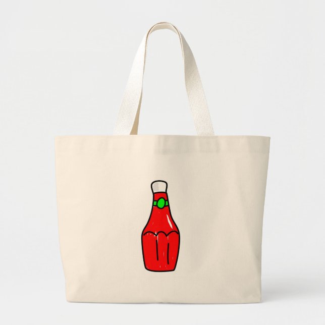 TomatKetchup Jumbo Tygkasse (Framsidan)
