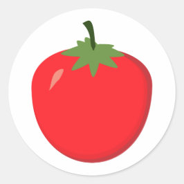Tomatklistermärken Runt Klistermärke