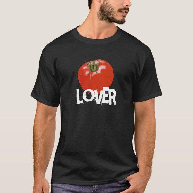 Tomato Älskare Tomates Gardener Grower Vegetable T Shirt (Framsida)