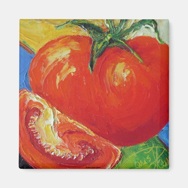 Tomato av Paris Wyatt Llanso Magnet (Framsidan)