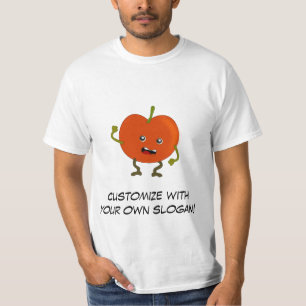 Tomato: Bad Fruit Gang with Anpassade Text Tröja