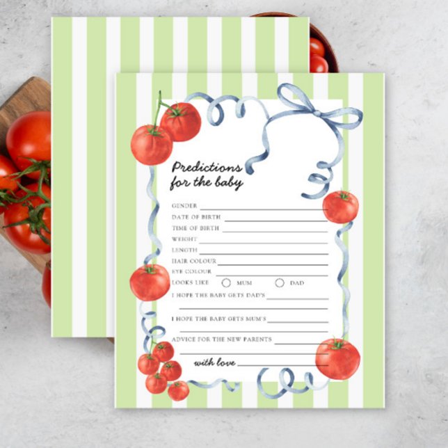 Tomato - förutsägelser och råd från baby (Skapare uppladdad)