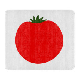 Tomato Glass cutting board