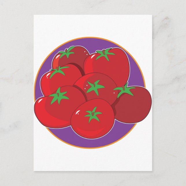 Tomato Graphic Vykort (Framsida)
