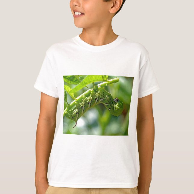 Tomato Hornworm T-shirt (Framsida)