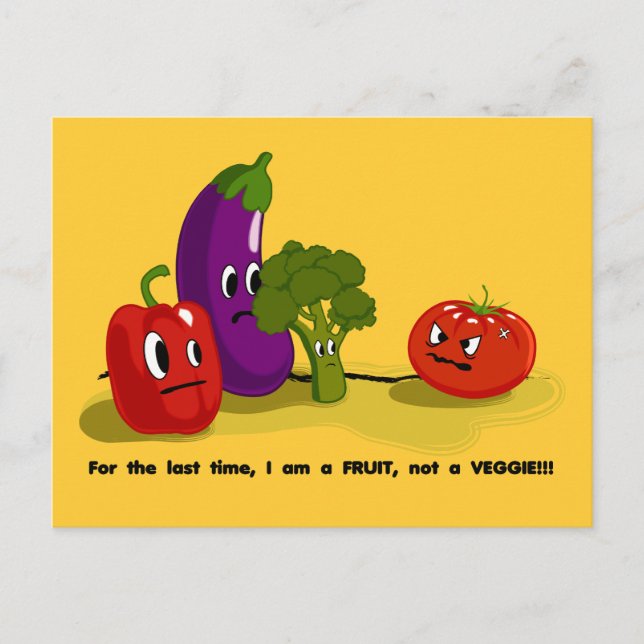 Tomato humor vykort (Framsida)