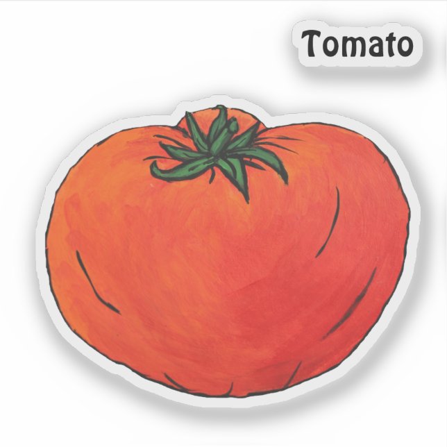 Tomato Klistermärken (Framsida)