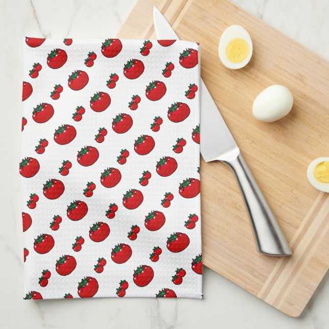 Tomato Kökshandduk (Vikt i Fjärdedel)