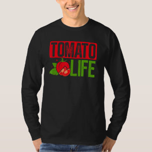 Tomato Life Red Tomates Planter Farmers T Shirt
