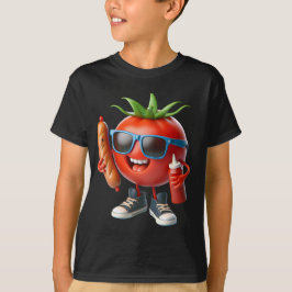 Tomato med Ketchup och Sause T Shirt
