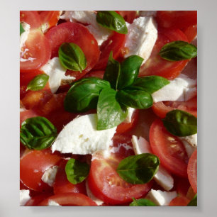Tomato och Mozzarella Salad Poster