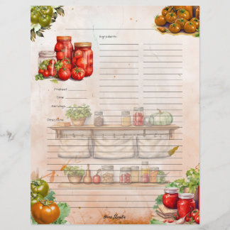 Tomato Paste Fullt Page Recept