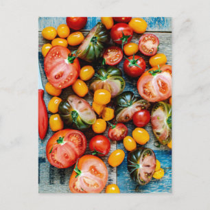 Tomato Photo Postcard Vykort
