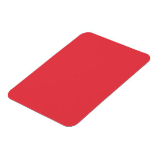 Tomato Red Anpassningsbar Flexible Photo Magnet