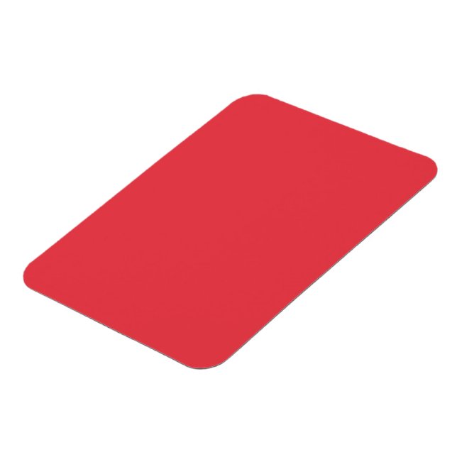 Tomato Red Anpassningsbar Flexible Photo Magnet (Vänstra Sidan)