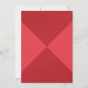 Tomato Red Cross Diamond-kort – Anpassningsbart Spara Datumet