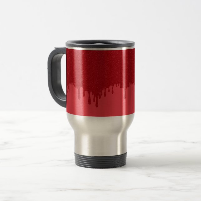 Tomato-Red Drip Resemugg - Anpassningsbar Bulk Pro (Framsida vänster)