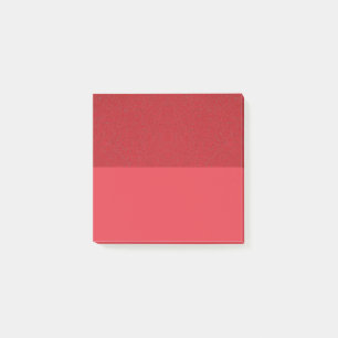 Tomato Red Dual-Struktur Post-it Notes - Anpassa Block