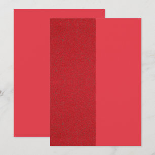 Tomato Red Duo Flat Card – Anpassningsbar design Spara Datumet