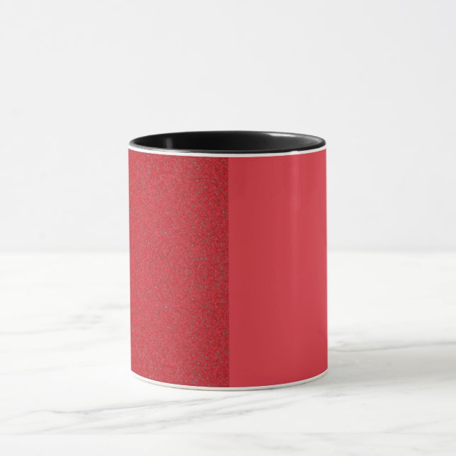 Tomato Red Halva Struktur Mugg - Anpassade (Center)
