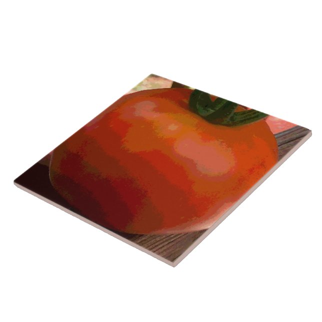 Tomato Red Kakelplatta (Sidan)