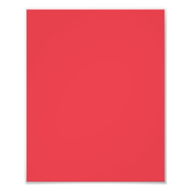 Tomato Red Konsttryck – Anpassningsbar Fototryck (Framsidan)