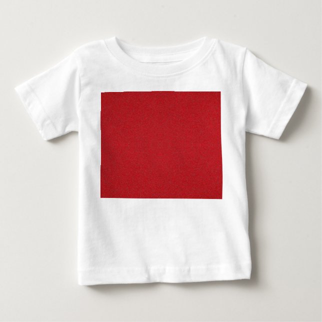 Tomato Red Noise Baby Jersey Tee - Anpassadet (Framsida)