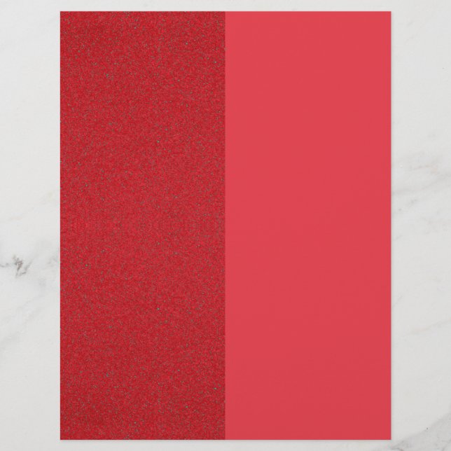 Tomato Red Noise-Effect Anpassningsbar Flyer (Framsidan)