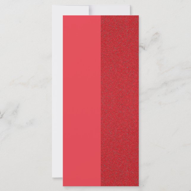 Tomato Red Noise Flat Cards Bulk - Anpassade (Framsida)