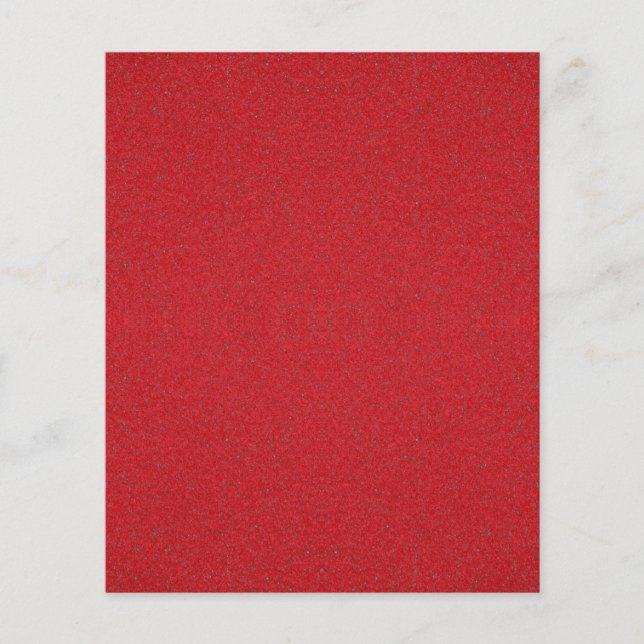 Tomato Red Noise Square Flyer - Anpassade (Framsidan)