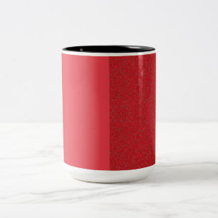Tomato Red Split Speckle Ceramic Mugg - Anpassa
