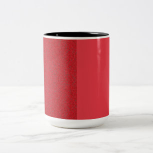 Tomato Red Split Speckle Ceramic Mugg - Anpassa