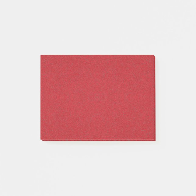 Tomato Red Sticky Notes med dubbla Avsluta (4×3″,  Post-it Block (Framsida)