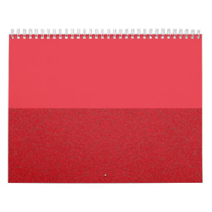 Tomato Red Wall Calendar med dubbla Struktur - anp Kalender
