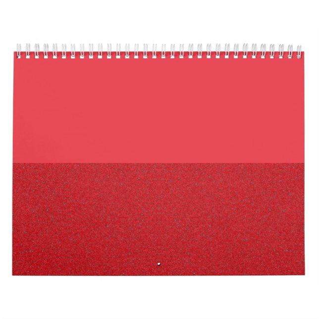 Tomato Red Wall Calendar med dubbla Struktur - anp Kalender (Omslag)