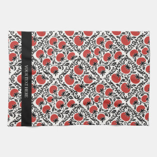 Tomato Rustic Farmhouse French Country  Kökshandduk