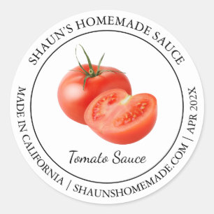 Tomato Sauce Modern etikett