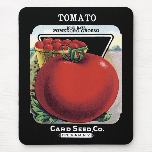Tomato Seed Packet Label Musmatta (Framsidan)