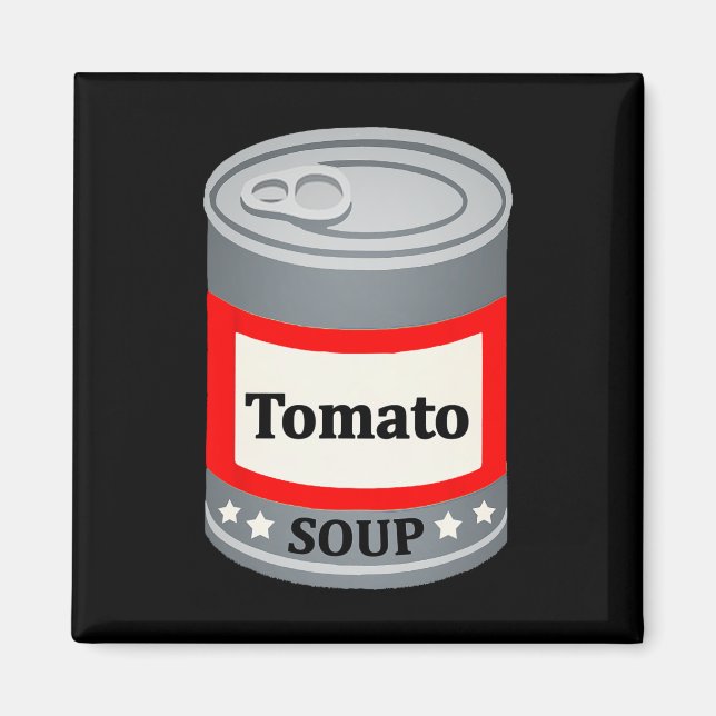 Tomato Soppa Funny i sista minuten Lazy Hallowee Magnet (Framsidan)
