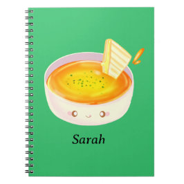 Tomato Soppa och Grilled Cheese Sandwich Anteckningsbok