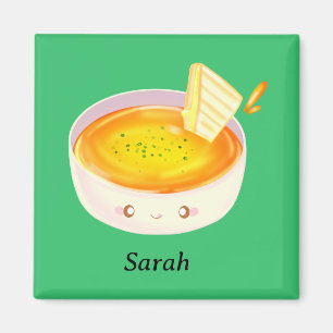 Tomato Soppa och Grilled Cheese Sandwich Magnet