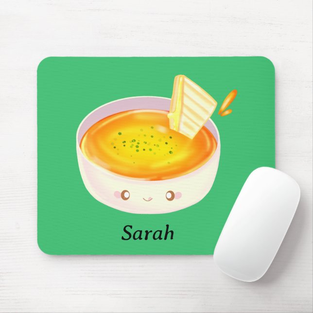 Tomato Soppa och Grilled Cheese Sandwich Musmatta (Med mus)